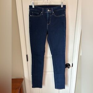 Levi's Dark Blue Skinny Jeans